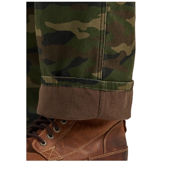 Wrangler Men's Relaxed Fit Fleece Lined Cargo Pant - Picture 5 of 12